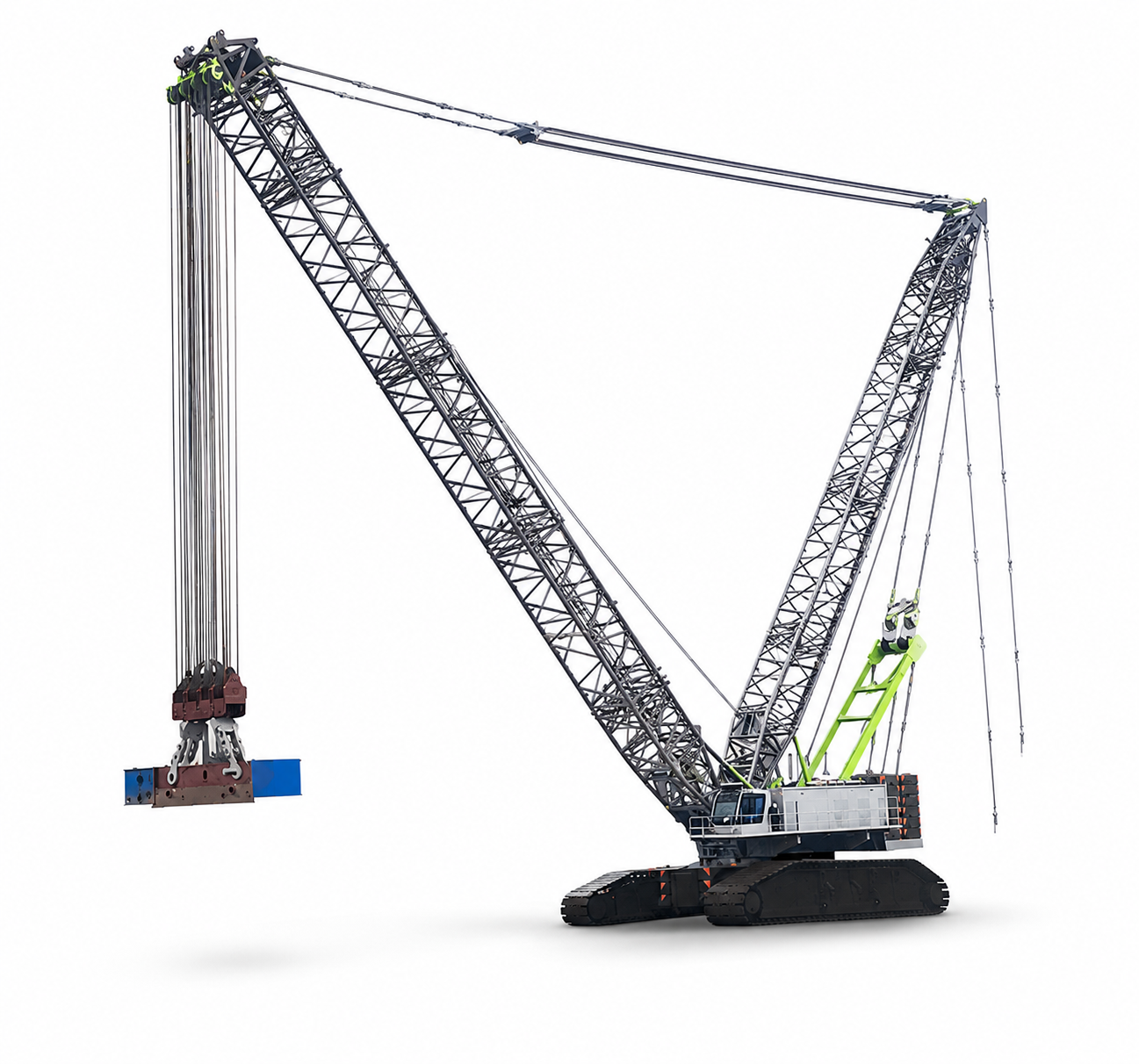 zoomlion crawler crane nuclear hoisting
